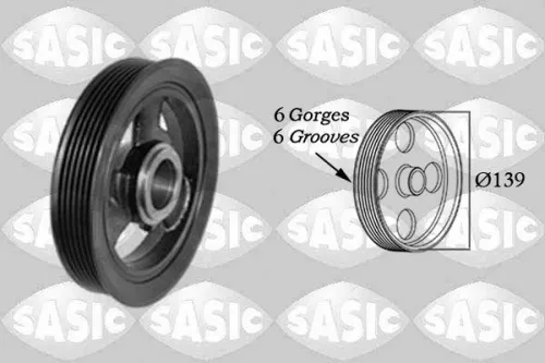 Riemenscheibe, Kurbelwelle