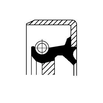 Wellendichtring, Differential