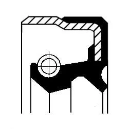 Wellendichtring, Radnabe