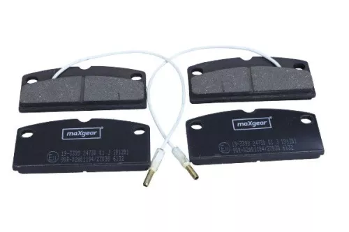 Bremsbelagsatz, Scheibenbremse