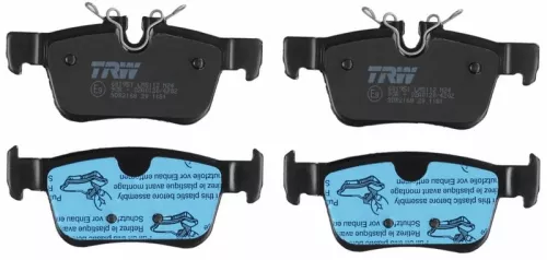 Bremsbelagsatz, Scheibenbremse