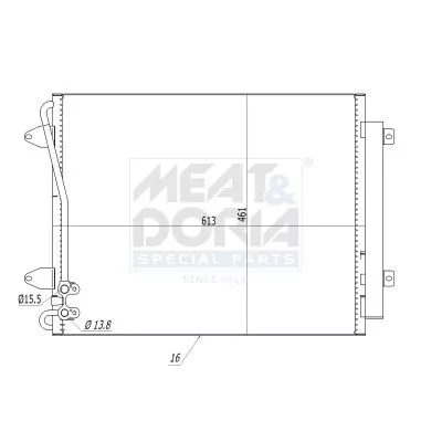 Kondensator, Klimaanlage