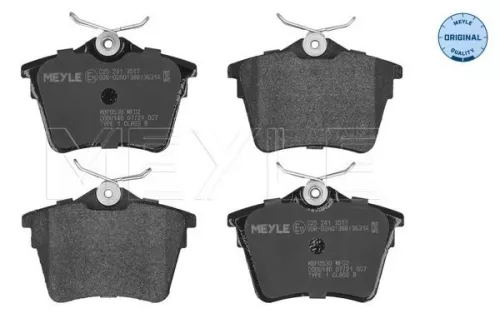 Bremsbelagsatz, Scheibenbremse