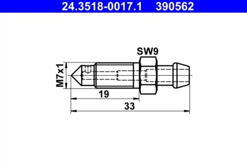 Entlüfterschraube/-ventil