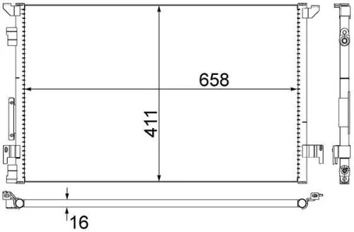 Kondensator, Klimaanlage