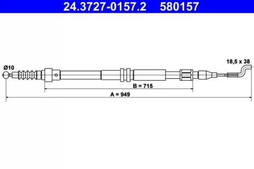 Seilzug, Feststellbremse