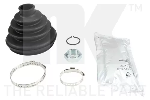 Faltenbalgsatz, Antriebswelle