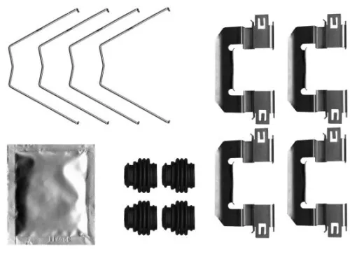 Zubehörsatz, Scheibenbremsbelag