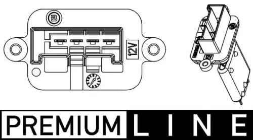 Widerstand, Innenraumgebläse