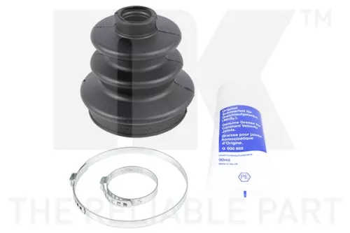 Faltenbalgsatz, Antriebswelle