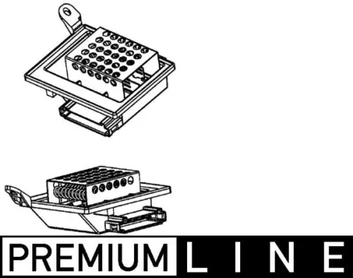 Widerstand, Innenraumgebläse