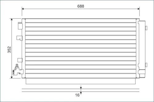Kondensator, Klimaanlage