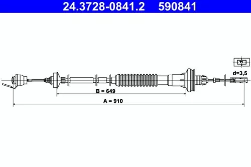 Seilzug, Kupplungsbetätigung