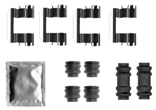 Zubehörsatz, Scheibenbremsbelag