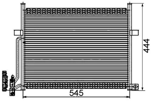 Kondensator, Klimaanlage