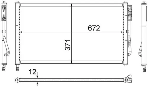 Kondensator, Klimaanlage