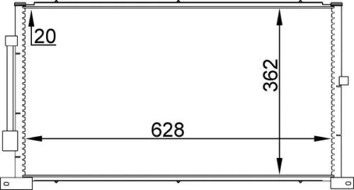 Kondensator, Klimaanlage