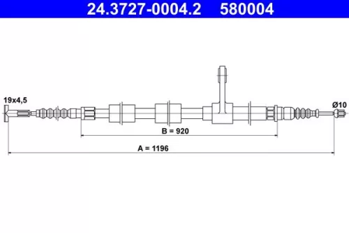 Seilzug, Feststellbremse