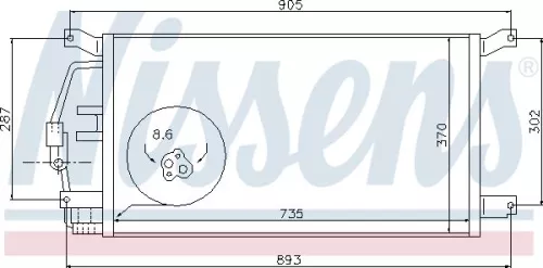 Kondensator, Klimaanlage