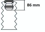 Staubschutzsatz, Stoßdämpfer