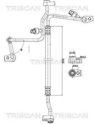 Hochdruck-/Niederdruckleitung, Klimaanlage
