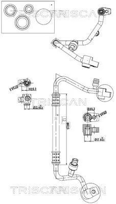 Hochdruck-/Niederdruckleitung, Klimaanlage