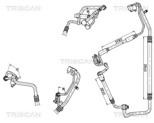 Hochdruck-/Niederdruckleitung, Klimaanlage