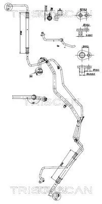 Hochdruck-/Niederdruckleitung, Klimaanlage