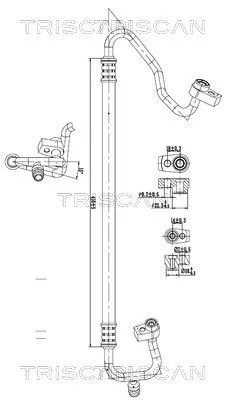 Hochdruck-/Niederdruckleitung, Klimaanlage
