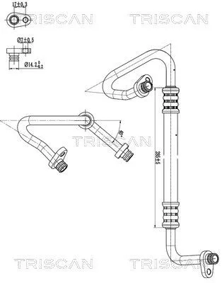 Hochdruck-/Niederdruckleitung, Klimaanlage