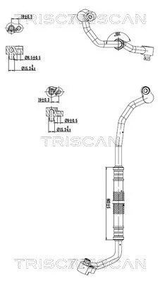 Hochdruck-/Niederdruckleitung, Klimaanlage