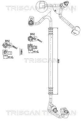 Hochdruck-/Niederdruckleitung, Klimaanlage