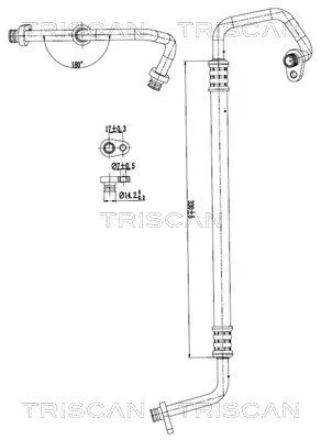 Hochdruck-/Niederdruckleitung, Klimaanlage