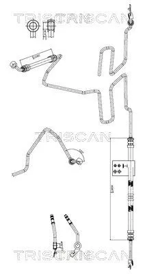 Hydraulikschlauch, Lenkung