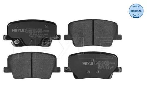 Bremsbelagsatz, Scheibenbremse