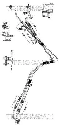 Hochdruck-/Niederdruckleitung, Klimaanlage