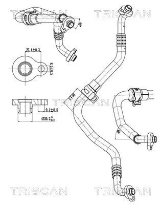 Hochdruck-/Niederdruckleitung, Klimaanlage
