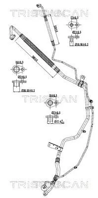 Hochdruck-/Niederdruckleitung, Klimaanlage