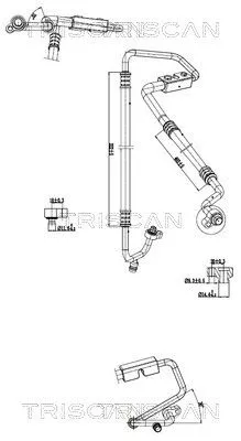 Hochdruck-/Niederdruckleitung, Klimaanlage