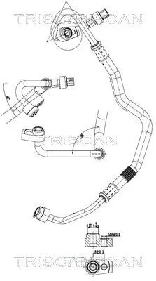 Hochdruck-/Niederdruckleitung, Klimaanlage