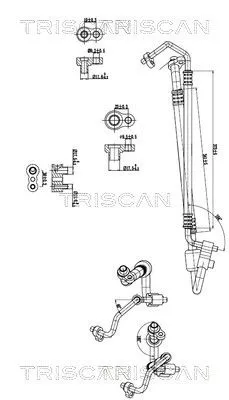 Hochdruck-/Niederdruckleitung, Klimaanlage