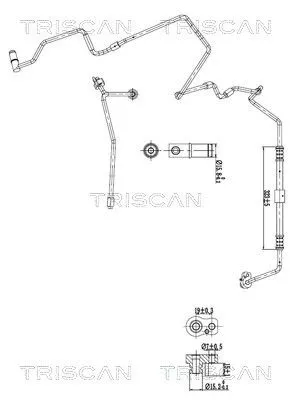 Hochdruck-/Niederdruckleitung, Klimaanlage