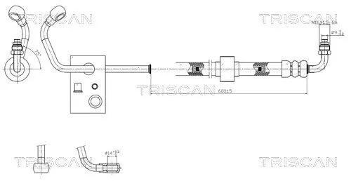 Hydraulikschlauch, Lenkung