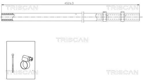 Hydraulikschlauch, Lenkung