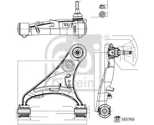 Lenker, Radaufhängung