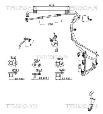Hochdruck-/Niederdruckleitung, Klimaanlage