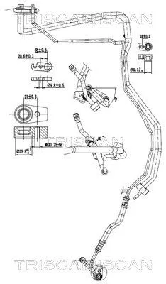 Hochdruck-/Niederdruckleitung, Klimaanlage