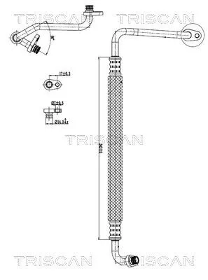 Hochdruck-/Niederdruckleitung, Klimaanlage