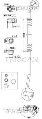 Hochdruck-/Niederdruckleitung, Klimaanlage