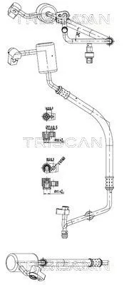 Hochdruck-/Niederdruckleitung, Klimaanlage